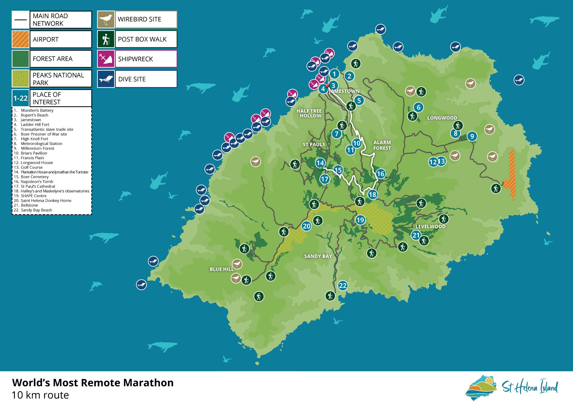 10km Route Map